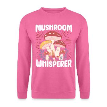 Pilzsammler Pilzsucher Pilze Sammeln Pilzsucher - Unisex Pullover - Pink - Vorne