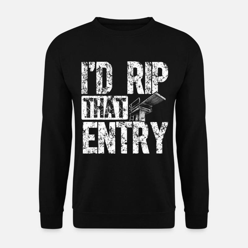 Tremplin Plongée Plongée Plongeurs - Sweat-shirt Unisexe - noir
