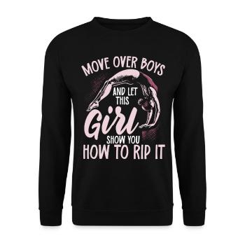 Tremplin Plongée Plongée Plongeurs - Sweat-shirt Unisexe - noir - Devant - Alina (178cm) & Michal (187cm)