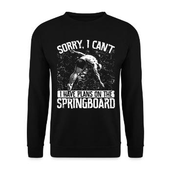 Tremplin Plongée Plongée Plongeurs - Sweat-shirt Unisexe - noir - Devant - Alina (178cm) & Michal (187cm)