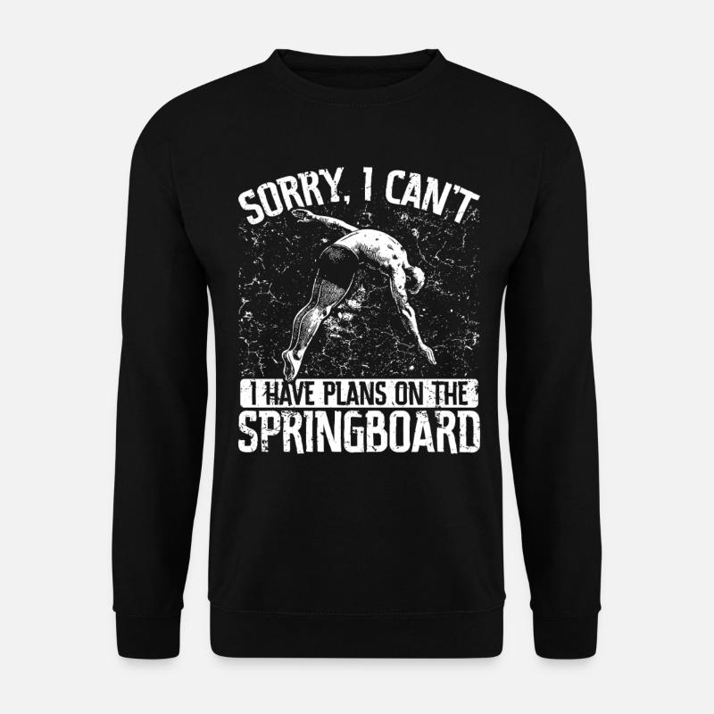 Tremplin Plongée Plongée Plongeurs - Sweat-shirt Unisexe - noir