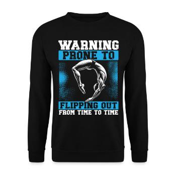 Tremplin Plongée Plongée Plongeurs - Sweat-shirt Unisexe - noir - Devant - Alina (178cm) & Michal (187cm)