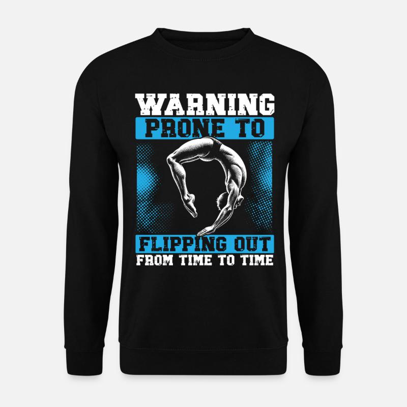 Tremplin Plongée Plongée Plongeurs - Sweat-shirt Unisexe - noir