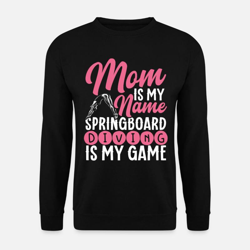 Tremplin Plongée Plongée Plongeurs - Sweat-shirt Unisexe - noir