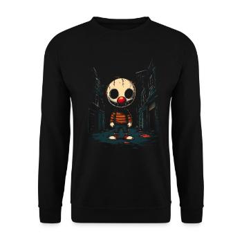 Tattoo Studio Tattoo Artist Tattoo Ideas - Unisex Sweatshirt - black - Front - Alina (178cm) & Michal (187cm)