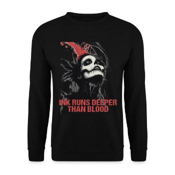 Tattoo Studio Tattoo Artist Tattoo Ideen - Unisex Pullover - Schwarz - Vorne - Alina (178cm) & Michal (187cm)