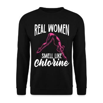 Springboard Diving Diving Diving Divers - Unisex Sweatshirt - black - Front - Alina (178cm) & Michal (187cm)