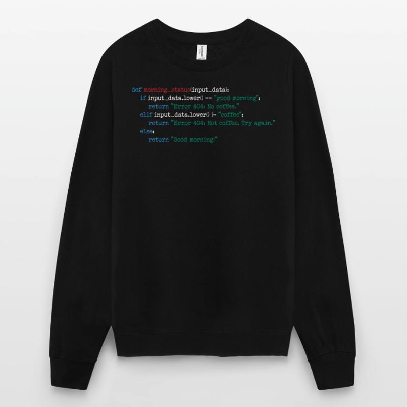 Programmeur Café Code Informatique Cadeau Sweat-shirt Unisexe