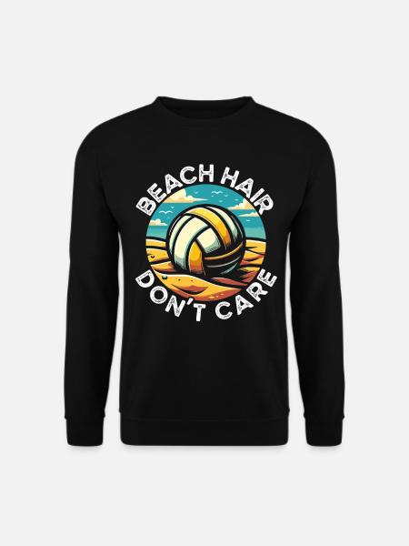 Beachvolleyball Volleyball Volleyballspieler - Unisex Pullover - Schwarz