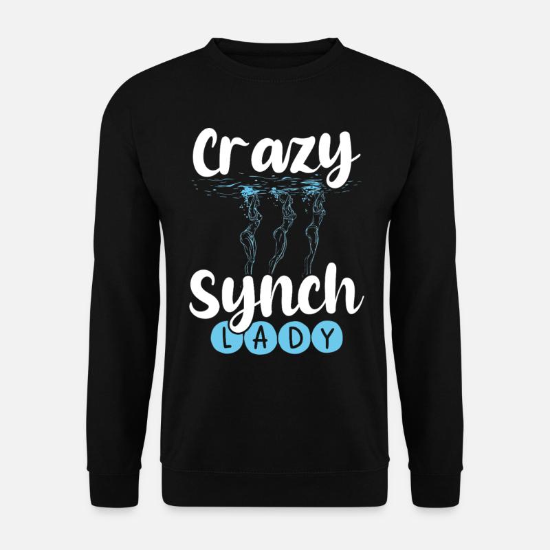 Synchronized Swimming Synchro Swimmers - Unisex Sweatshirt - black