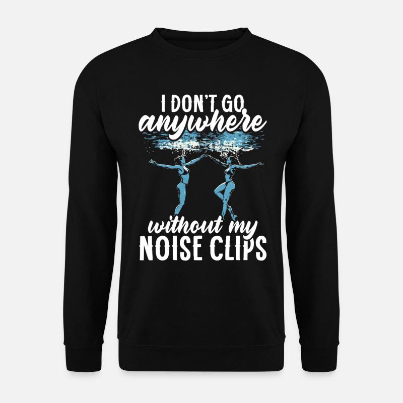 Synchronized Swimming Synchro Swimmers - Unisex Sweatshirt - black