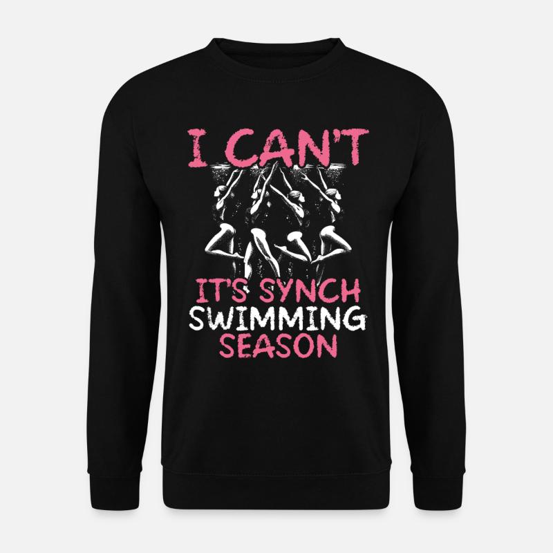 Synchronized Swimming Synchro Swimmers - Unisex Sweatshirt - black