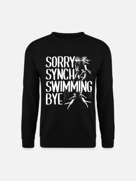 Synchronized Swimming Synchro Swimmers - Unisex Sweatshirt - black
