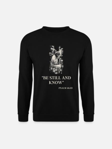 Jesus: Auferstehung, Kreuzigung, König der Könige - Unisex Pullover - Schwarz