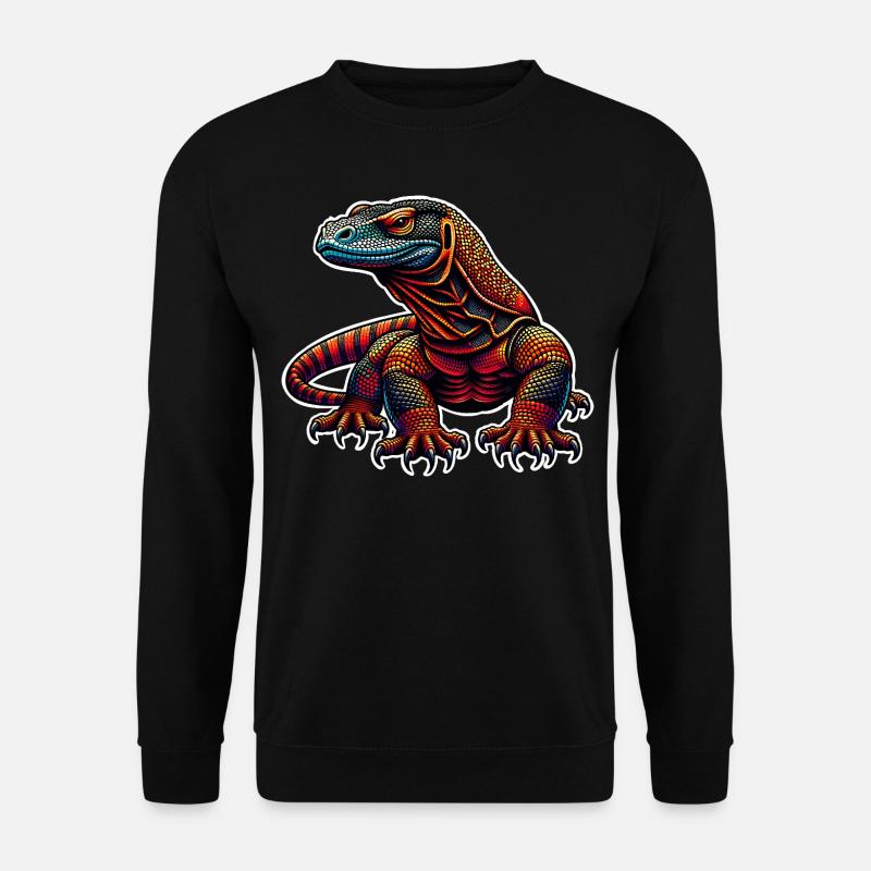 Komodo Dragon - Unisex Pullover - Schwarz