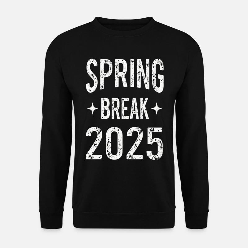 Spring Break 2025 Party Shirt - Unisex Pullover - Schwarz