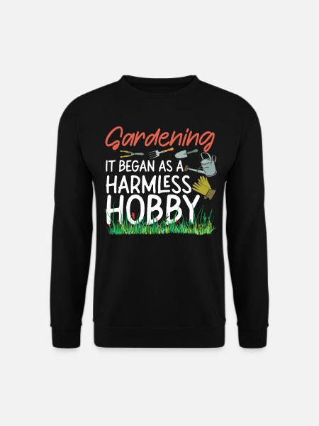 Plant Lover Gardening Gardening It - Unisex Sweatshirt - black