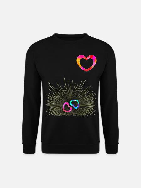 Schwangerschaft Zwillinge Ankündigung - Unisex Pullover - Schwarz