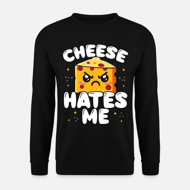 Lactose intolerant Lactose intolerance - Unisex Sweatshirt - black