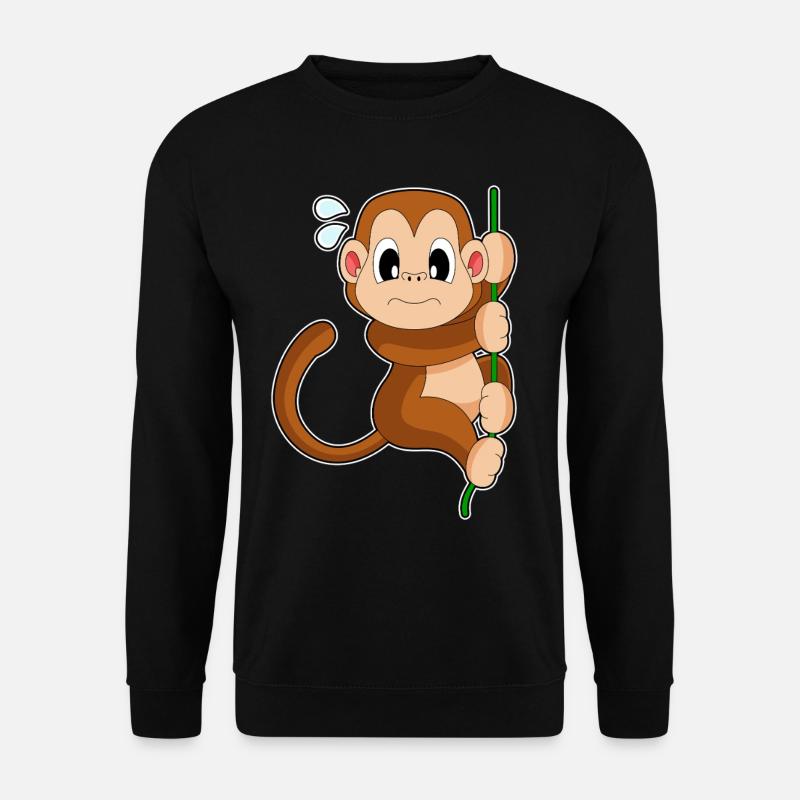 Monkey Liana - Unisex Sweatshirt - black