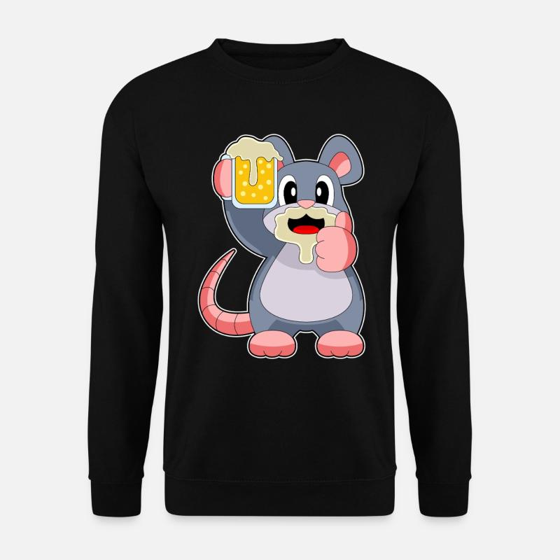 Bière Souris - Sweat-shirt Unisexe - noir