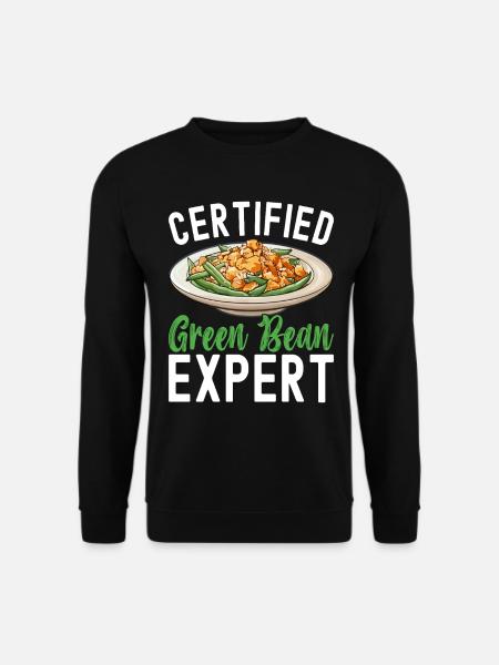 Green Bean Casserole - Unisex Sweatshirt - black