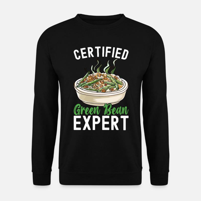 Green Bean Casserole - Unisex Sweatshirt - black