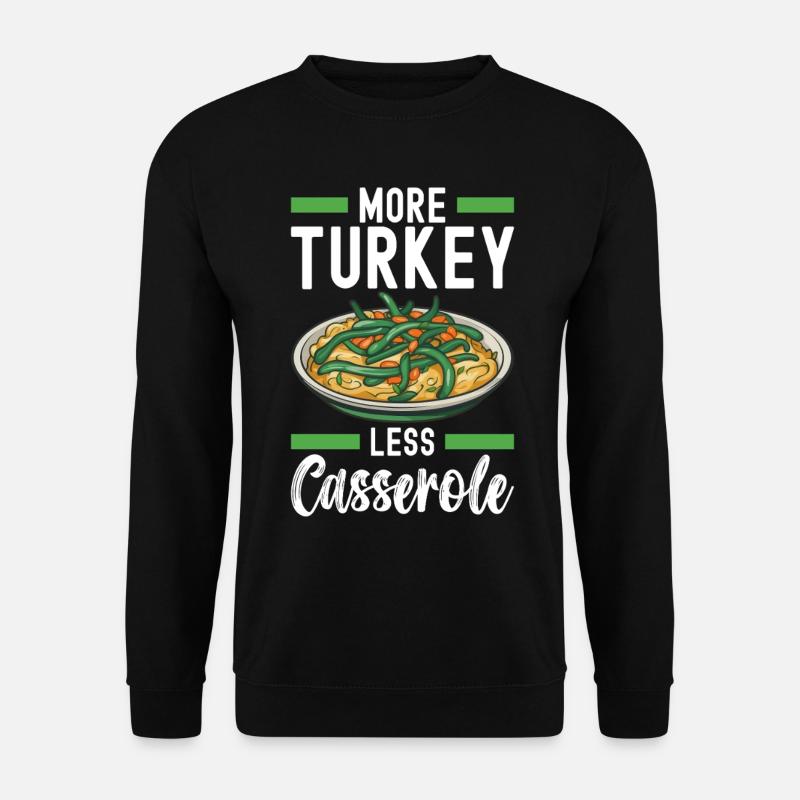 Green Bean Casserole - Unisex Sweatshirt - black