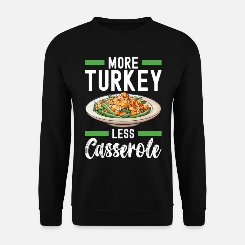 Green Bean Casserole - Unisex Sweatshirt - black