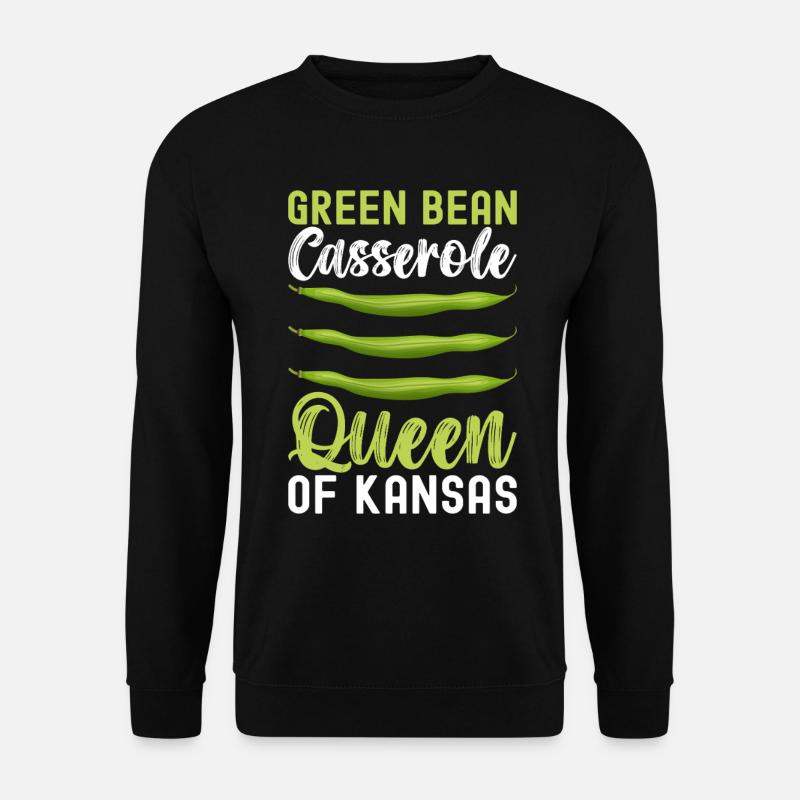 Green Bean Casserole - Unisex Sweatshirt - black