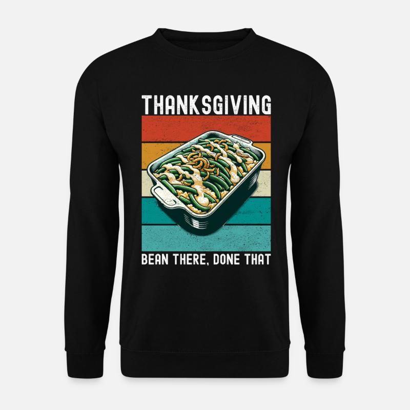 Casserole de haricots verts - Sweat-shirt Unisexe - noir