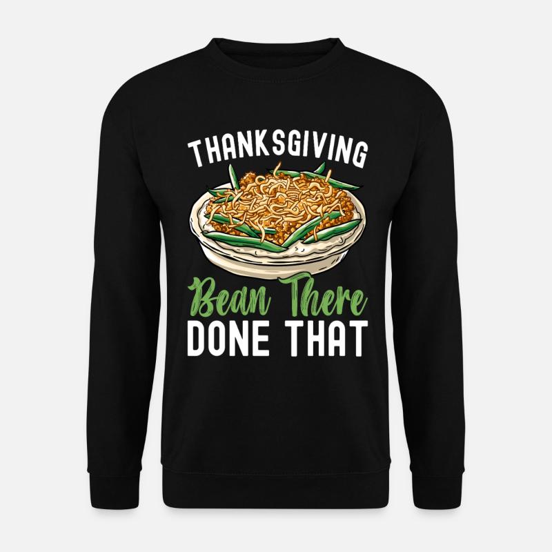 Casserole de haricots verts - Sweat-shirt Unisexe - noir