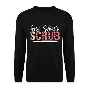 Chirurgischer Techniker Chirurgischer Technologe - Unisex Pullover - Schwarz - Vorne - Alina (178cm) & Michal (187cm)