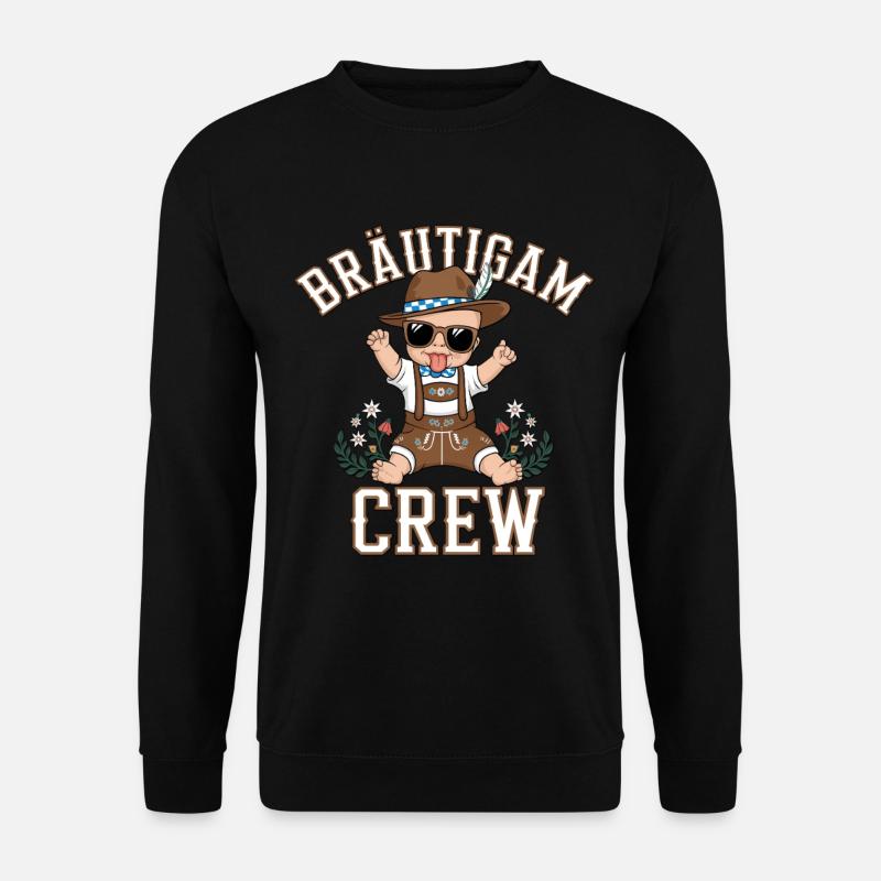 Junggesellenabschied Trauzeuge Männer Polterabend - Unisex Pullover - Schwarz