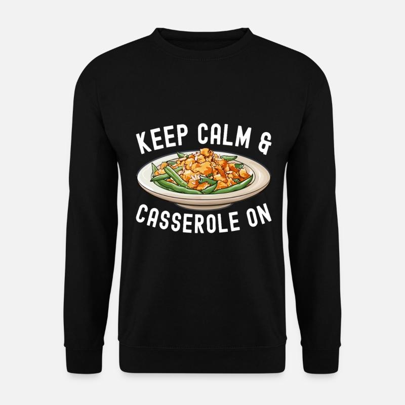 Green Bean Casserole - Unisex Sweatshirt - black