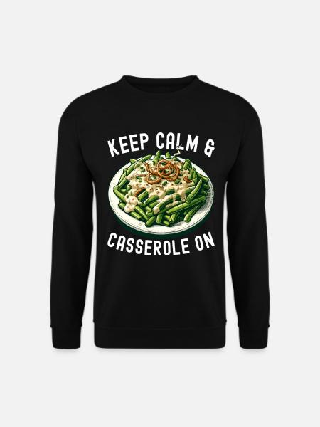 Green Bean Casserole - Unisex Sweatshirt - black