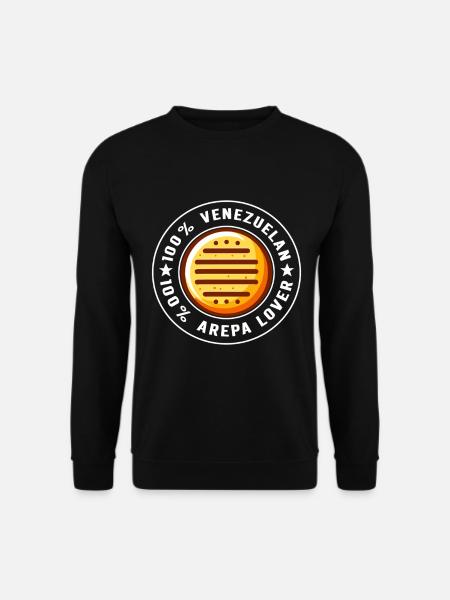 Arepas vénézuélienne - Sweat-shirt Unisexe - noir