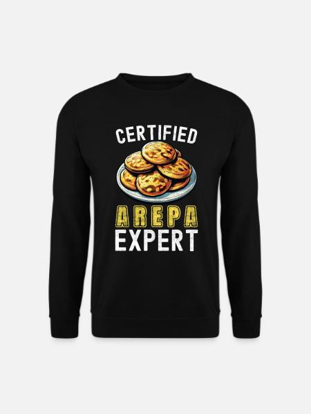 Venezuelan Arepas - Unisex Sweatshirt - black