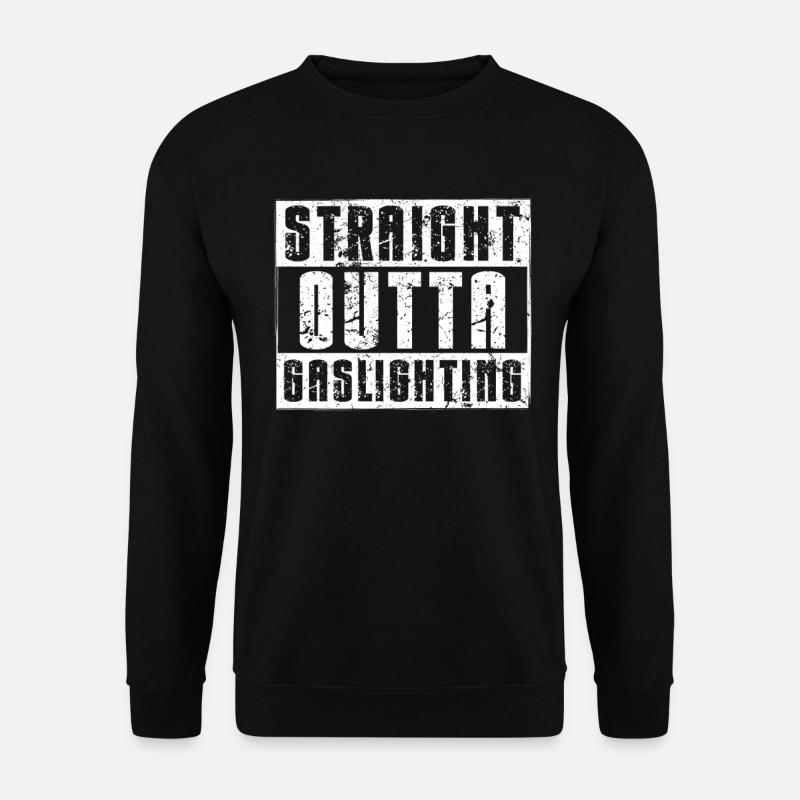 Gaslighting Gaslighter - Unisex Pullover - Schwarz