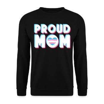 Fierté LGBT transgenre - Sweat-shirt Unisexe - noir - Devant - Alina (178cm) & Michal (187cm)