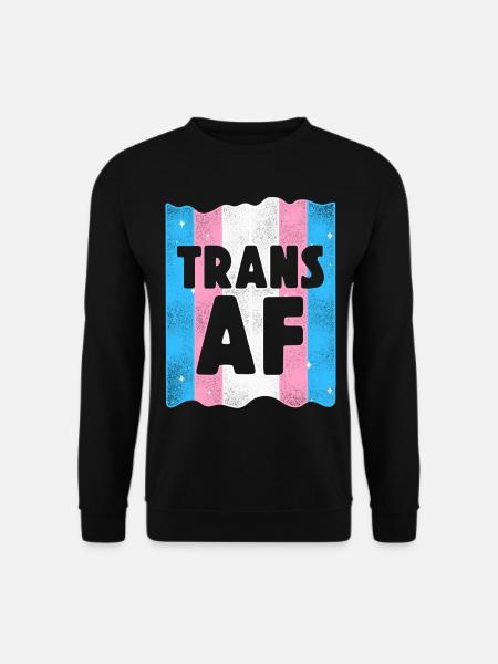 Transgender Trans LGBT Pride - Unisex Sweatshirt - black