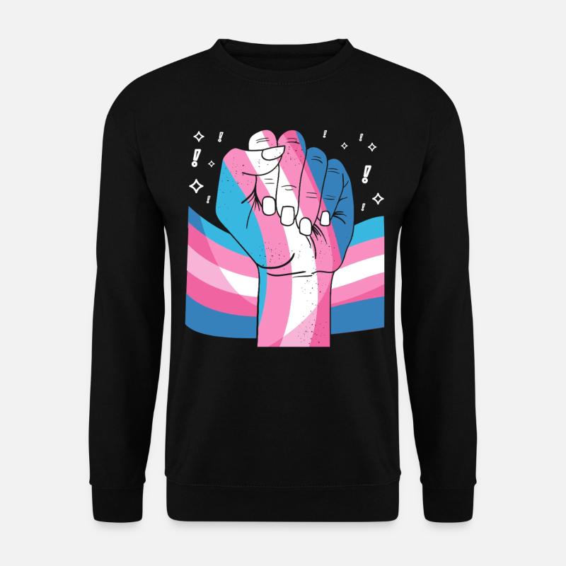 Transgender Trans LGBT Pride - Unisex Sweatshirt - black