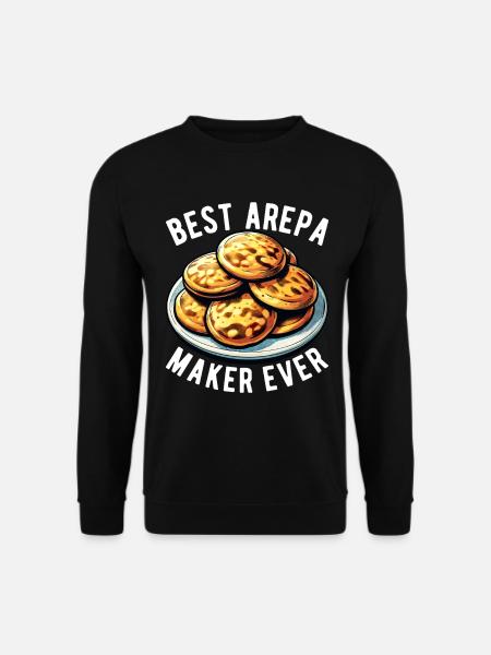 Arepas vénézuélienne - Sweat-shirt Unisexe - noir
