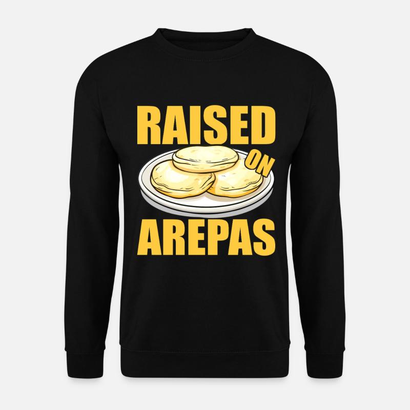 Venezuelan Arepas - Unisex Sweatshirt - black
