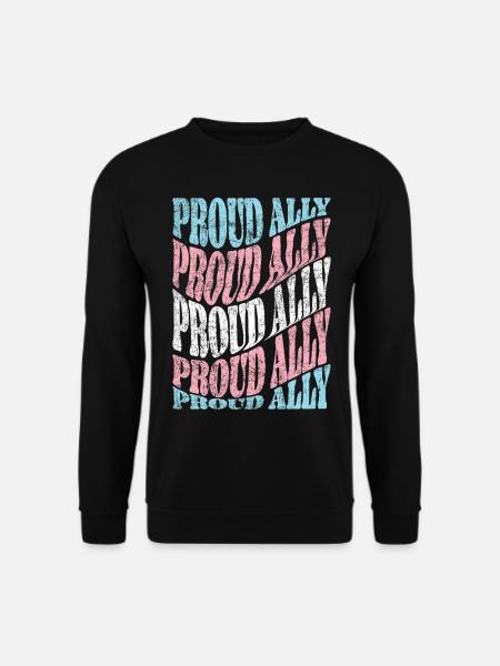 Transgender Trans LGBT Pride - Unisex Sweatshirt - black