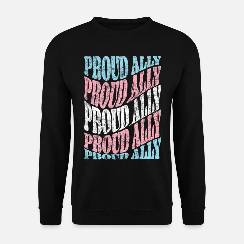 Transgender Trans LGBT Pride - Unisex Pullover - Schwarz