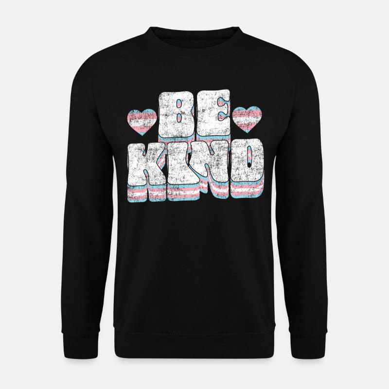 Transgender Trans LGBT Pride - Unisex Pullover - Schwarz