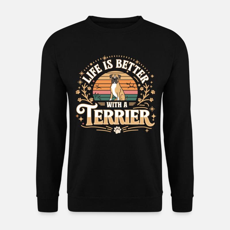 Terrier Love Forever - Unisex Sweatshirt - black