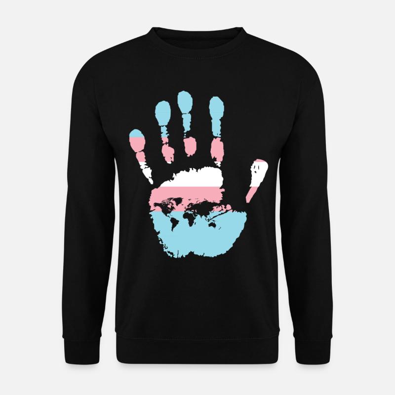Transgender Trans LGBT Pride - Unisex Sweatshirt - black