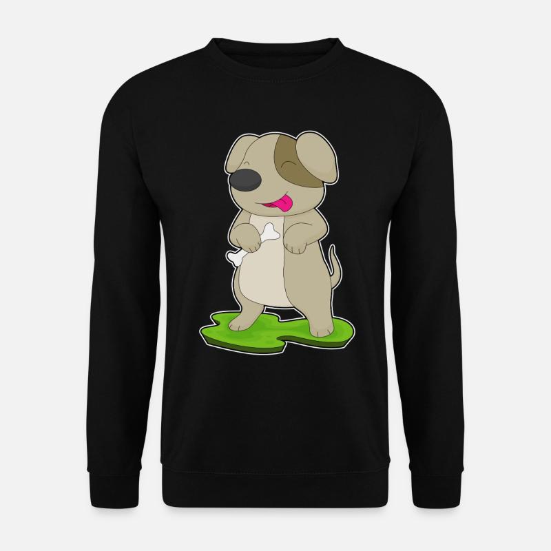 Os de chien - Sweat-shirt Unisexe - noir